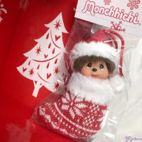288175 Monchhichi Christmas Ornament X'Mas Mascot - Santa 288175 Monchhichi Christmas Ornament X'Mas Mascot - Santa